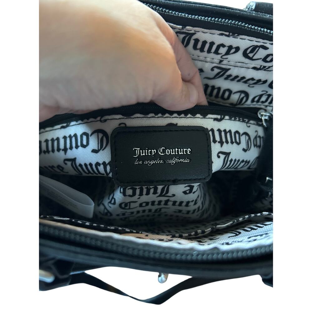 Juicy couture lock chain tote crossbody handbag purse Y2K - Picture 4 of 11